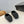 cc 25c ballet flat black white tweed black grosgrain 233623
