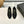 cc 25c ballet flat black tweed black grosgrain 233626
