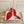 Jimmy Choo Saeda 100 Red Lace Leather 688242
