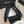 CC 25p Ballet Flat Black Mesh Fabric Grosgrain