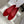 The Row Ballet Flats Bow Red Suede 290737