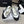 CC 26s Coco Beach Mary Janes Black White Fibers Rubber 767079