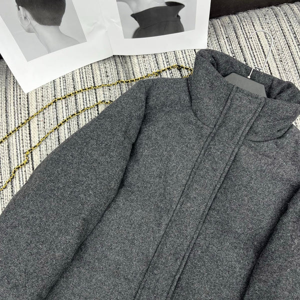 LP 25 Jacket Gray Wool Fabric Down 308188