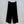 MM6 Curved Blade Cargo Pants Black Cotton 387963