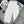 MM6 Curved Blade Cargo Pants White Cotton 387965