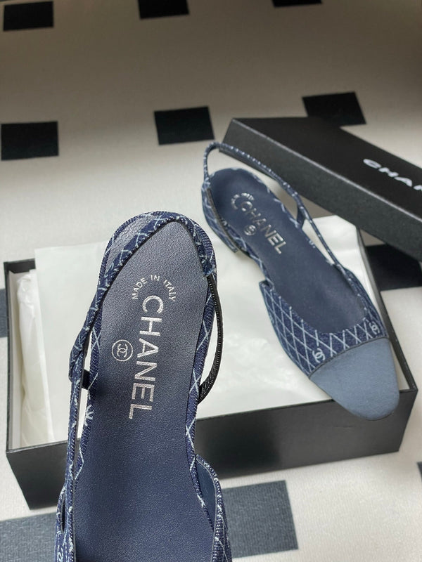 CC 25P Denim trapuntato blu nero