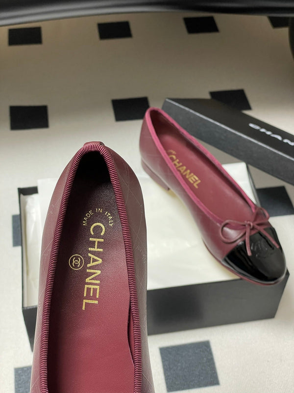 CC 25P Pelle di vitello trapuntata bordeaux
