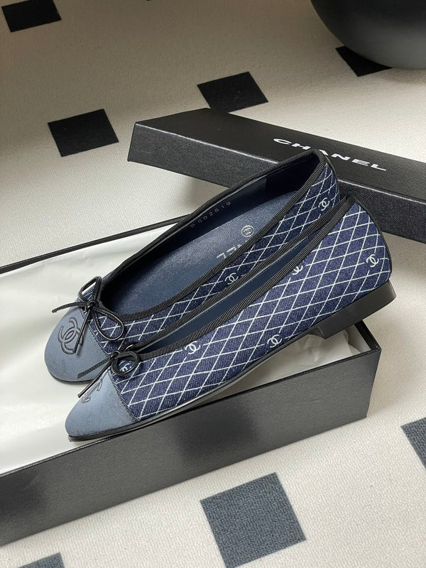 CC 25P Denim trapuntato blu nero