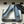CC 25P Light Blue Black Quilted Denim