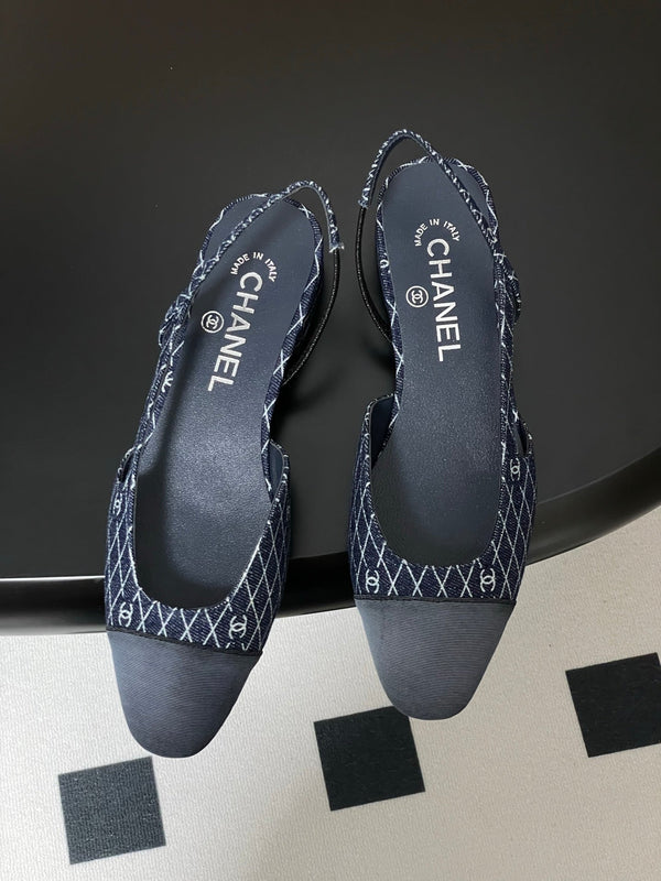 CC 25P Denim trapuntato blu nero
