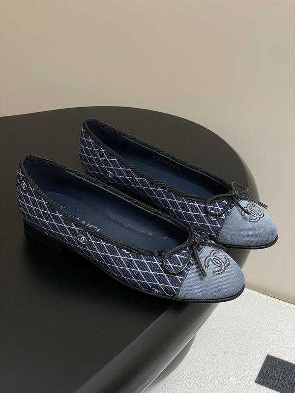 CC 25P Denim trapuntato blu nero