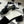 25S Embroidery Double C Mule 50mm Black Velvet 247575
