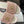 CC 25S Buckle Bag Mule Pink Lace Fabric White Sheepskin 247592