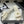 CC 25S Buckle Bag Mule White Fabric and Sheepskin 247598