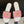 CC 25S Buckle Bag Mule Pink Fabric White Sheepskin 247599