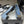 CC 25S 60mm Chain Bow Single Pumps Blu Denim Nero Grosgrain 247665