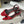 The Row 25S Strap High Heel Sandals 35mm Red Snake Pattern Cowhide 286195