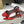 The Row 25S Strap High Heel Sandals 35mm Red Sheepskin 286198