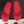 The Row Sara Slide Sandal In Red Elastic And Leather 345203