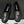 Mocassino con cinturino CC 25A in pelle di vitello Sherpa nera