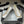Chanel 25A Ballet Flats Big Chain Double C White Black Sheepskin 393819