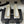 Chanel 25A Ballet Flats Big Chain Double C White Black Sheepskin 393819