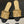 CC 25B Chain Closed Toe Flat Mule Beige Sheepskin 393888
