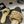 CC 25B Chain Closed Toe Flat Mule Beige Sheepskin 393888