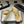 CC 25B Chain Bow Flip-flops Beige Sheepskin 393985