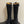 HM Jumping Boots Black Kelly Buckle Suede 423267