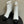 CC 25B Chain Short Boot 70mm Black White Denim Cowhide 423148