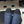 CC 25B Chain Short Boot 25mm Black Blue Denim 423150