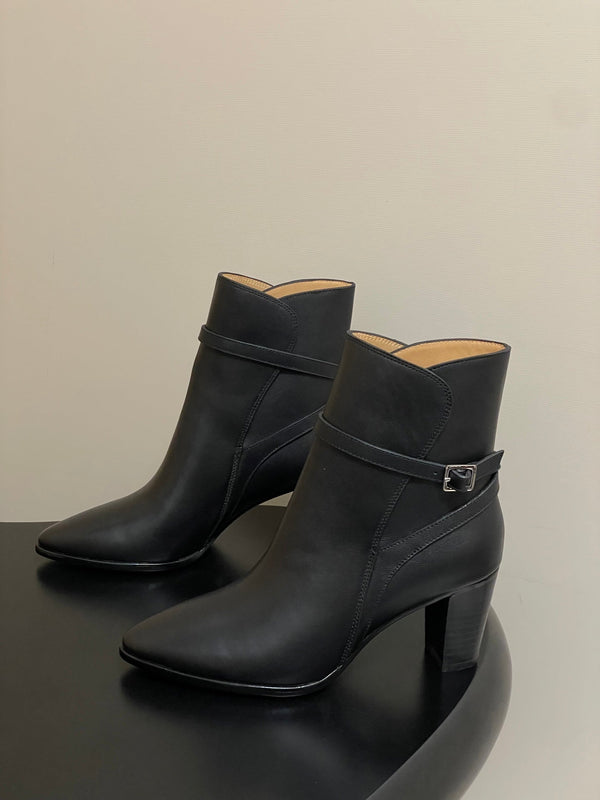 LP Felicity Ankle Boots 70mm Black Cowhide 440312