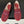 Mocassins à enfiler GG 26ss toile Double G rouge 593493