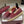 GG 26ss Slip-on Loafers Rhinestones Red Double G Canvas