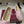 GG 26ss Mocassins à enfiler Strass Rose clair Toile Double G 593498