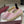 GG 26ss Mocassins à enfiler Strass Rose clair Toile Double G 593498
