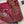 GG 26ss Crystal Rhinestone Mary Jane Red Mesh Fabric 593509