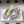 CD 26 Slingback 85 Light Purple Leather Silk Fabric 593604