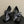 CC 26 Double C Pearl Heel Pump With Silk Ribbon Black Sheepskin 593158