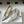CD Tribales Pump 80mm Light Grey Embossed Cowhide 676345