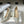 CD Tribales Pump 80mm Light Grey Embossed Cowhide 676345