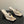 CC 26s Camellia High-Heeled Sandals Square Toe 6cm Taupe Suede 834730