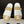 CC 26s Pool Slides Beige White Lambskin 952556