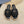 PRA WEDGE FLATFORM SLIDES BLACK RAFFIA
