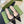 GC Horsebit Slingback Pump 50mm Black Canvas Sheepskin 294558
