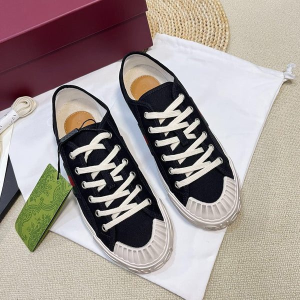 Sneaker con firma GG Ace nera