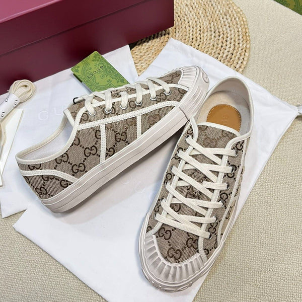 Sneakers GG Julio Canvas Beige Caro