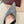 HIGH SLINGBACK 10 CM IN BLACK SILK WITH FULL RHINSTONES