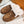ZOCCOLI LV COSY FLAT COMFORT IN CAMOSCIO MARRONE RUSSET E FODERA IN SHEARLING